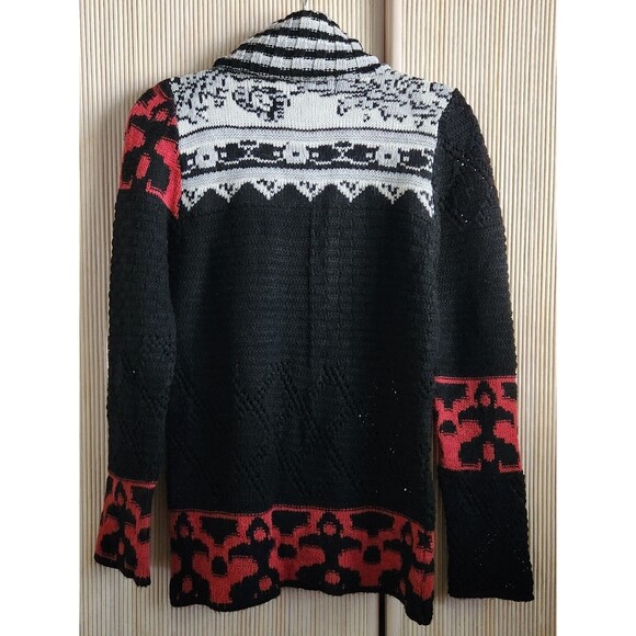 Desigual by Christian Lacroix Women's Sweater Size L Pullover Cowl Neck EUC - Picture 3 of 7